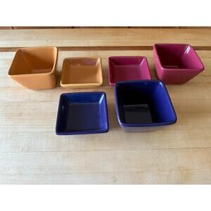 The Pampered Chef Simple Additions Colored Set of 6